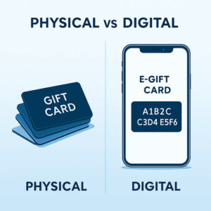 گیفت کارت فیزیکی و دیجیتالی